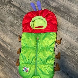 Eric Carle Hungry Caterpillar Infant Bunting Car Seat Cover Stroller